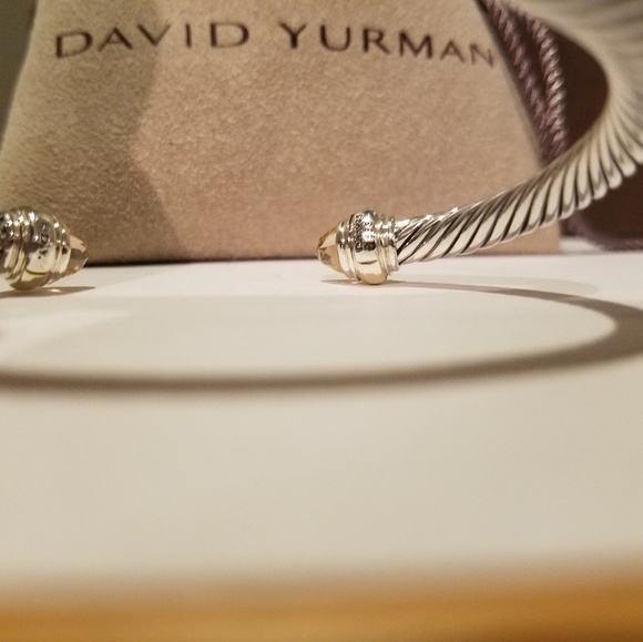 SOLD!! David Yurman Chatelaine, Cable Monganite Bracelets - Picture 6 of 8